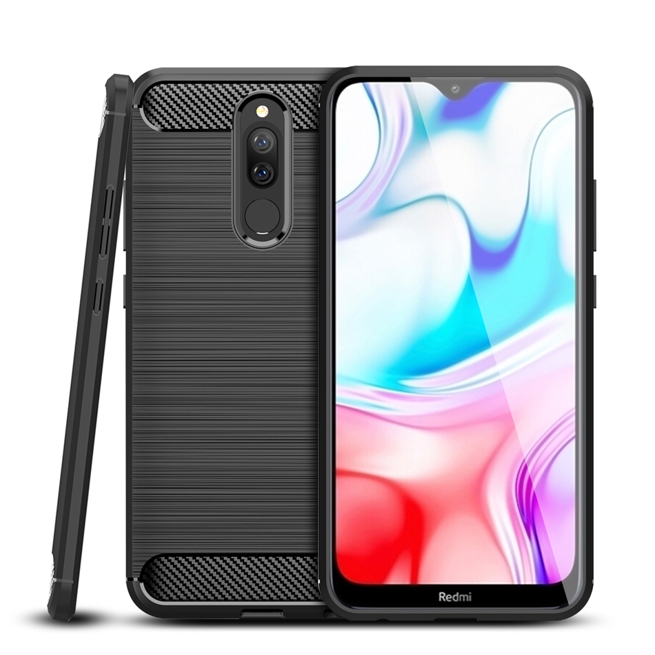 Capa Para Xiaomi Note 8A - Capinhas para Celular - preta - Central - unidade    Cod. CP NOTE 8A PR